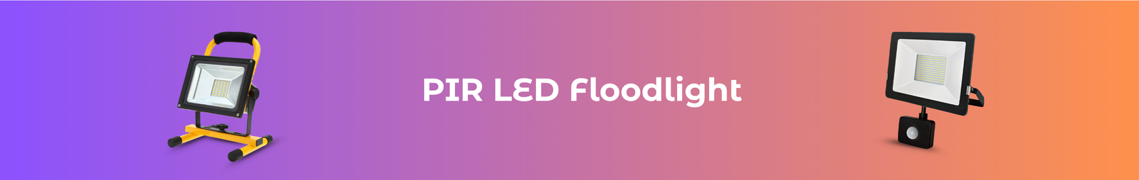 PIR LED Floodlight