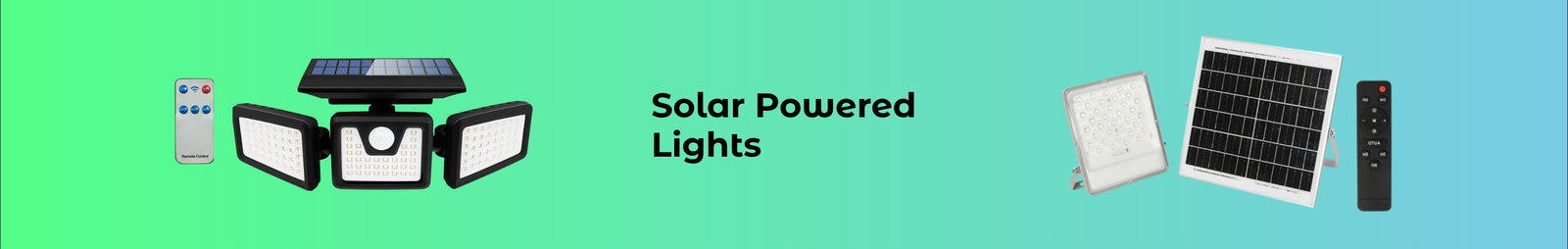 Solar Powered Lights