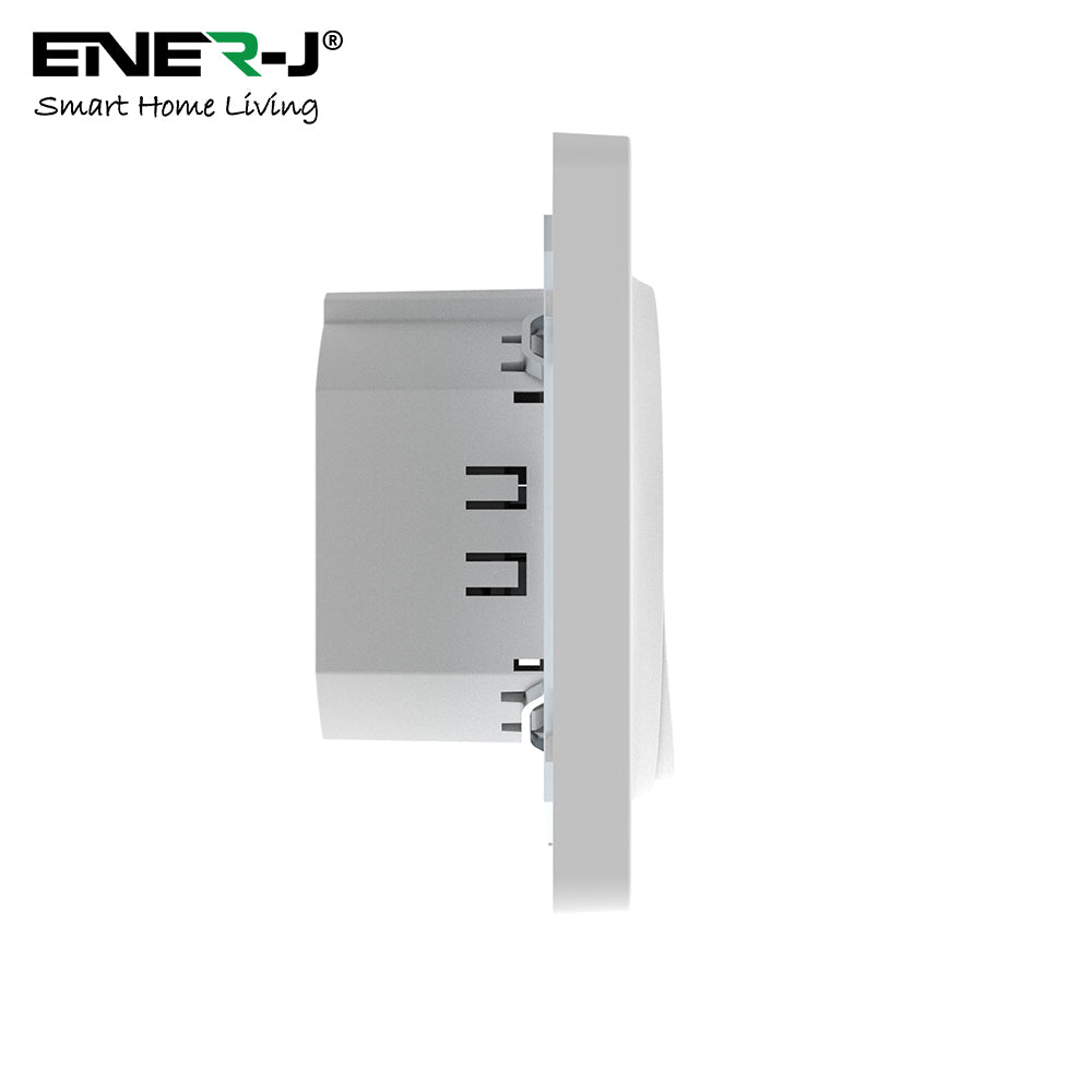 Smart Wi-Fi Dimmable Switch 1 Gang, Smart Dimmable Switch For Led Lights, Compatible With Alexa For Dimming Lights & Bulbs, White