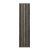 Linear Acoustic Wall Panel -  PET + MDF, Warm Brown Wood Grain Size: 2400*600*21mm (Pack of 2)