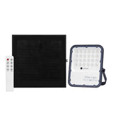 50W LED Floodlight Outdoor with Solar Panel, IP65 Waterproof, 1100 Lumens, Wall Light Work Lighting for Garage, Garden, Warehouse etc