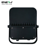 50W LED Floodlight Outdoor with Solar Panel, IP65 Waterproof, 1100 Lumens, Wall Light Work Lighting for Garage, Garden, Warehouse etc