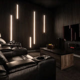 ENER-J Smart LED Strip Kit (2pc) for Soundproof Acoustic Panels, Dimmable & App/Voice Controlled