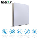 Wireless Light Switch Kit, 1 Gang Switch + 100W RF Dimmable Receiver