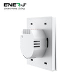 Smart Push Button Mechanical Light Switch, No Neutral Wire Required, Works with Alexa, Google Home Device, Timer