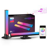 Smart LED Light Bars, RGBIC Smart Ambiance flow lights bar for Gaming, PC, TV, Room Decoration