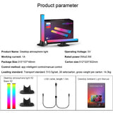 Smart LED Light Bars, RGBIC Smart Ambiance flow lights bar for Gaming, PC, TV, Room Decoration