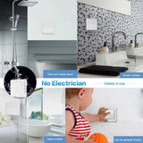 Wireless Light Switch Kit, 1 Gang Switch + 100W RF Dimmable Receiver