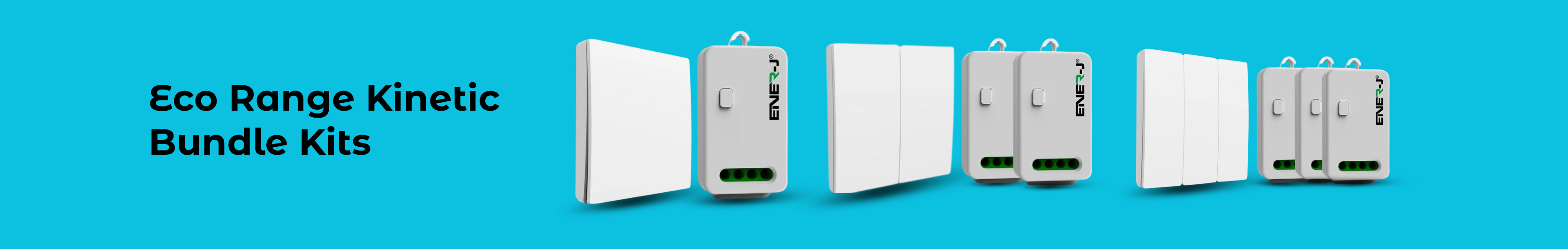 Kinetic Rj100 Kinetic Switch & Receiver Kits | Wireless Kinetic Dimmer Switch – ENER-J