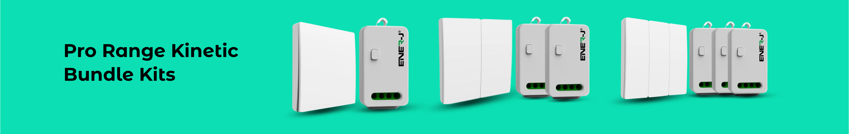 Kinetic Rj100 Ener J Kinetic Light Switch and Receiver – ENER-J Smart Home