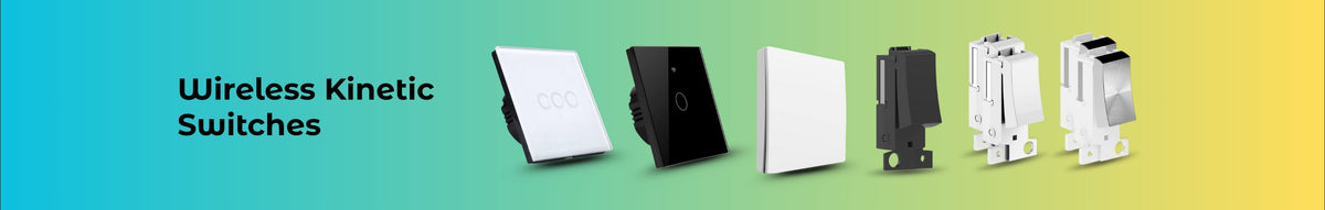 Kinetic Rj100 Wireless Kinetic Switches UK | Battery-Free Smart Light Switches | ENER ...