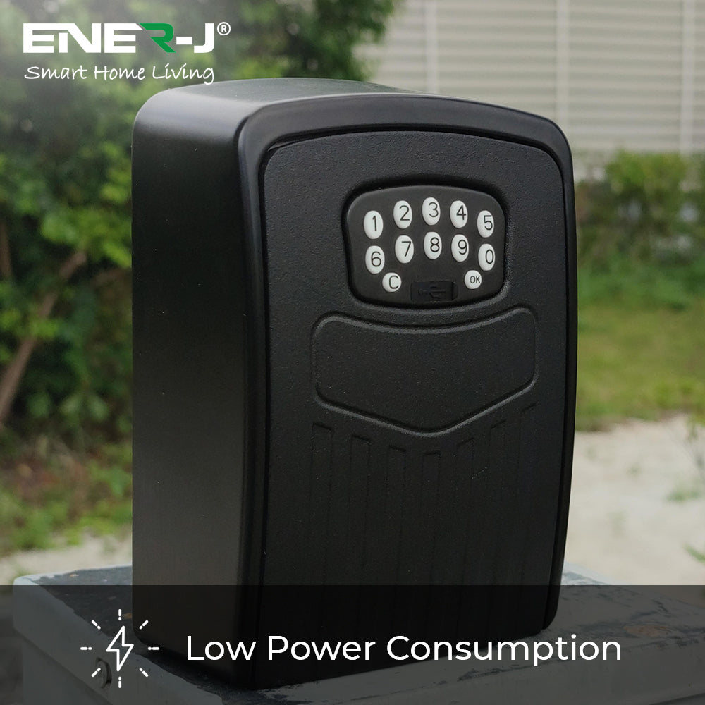 Smart Key Lock Box, Smart Key Cabinet, Bluetooth App-Controlled, IP45 ...