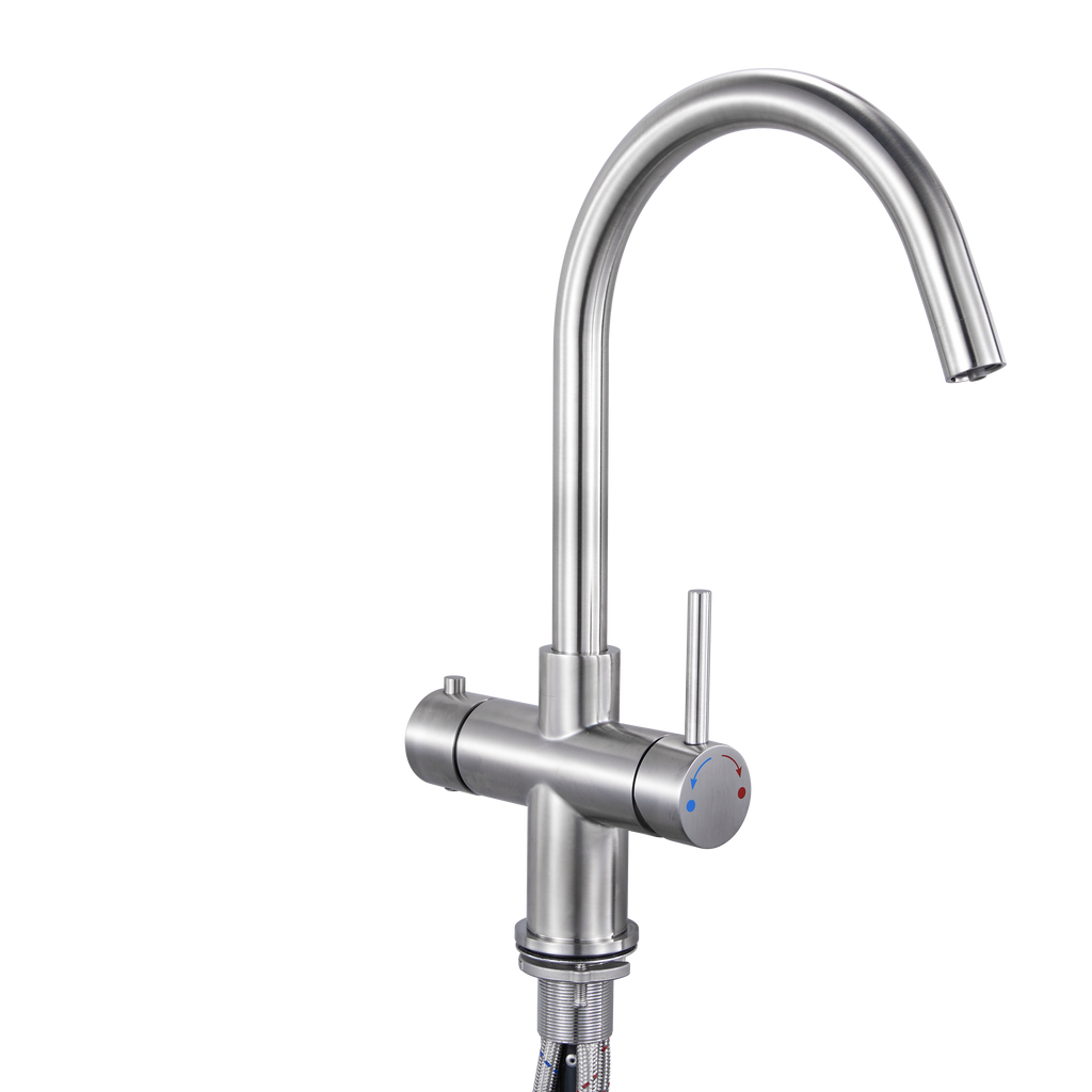 4in1 Instant Boiling Water Tap True Boiling, Filtered Cold, Mains