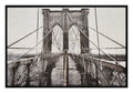 BBritwall LED Wall Art Winter Bridge Illuminated Canvas 123x83cm with UK Plug & ON Off Switch