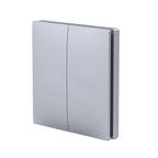 2 Gang Wireless Kinetic Switch Silver Body, IP55 - PRO Series