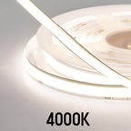 5 Meter 24V LED COB Strip, 4000K IP20 (Power Supply Not Included)
