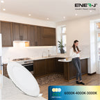 6W Recessed Round LED Mini Panel 120mm diameter (Hole Size 105mm), CE Driver, 90 Lm/Watt, RA 80. CCT Switchable (Pack of 4)