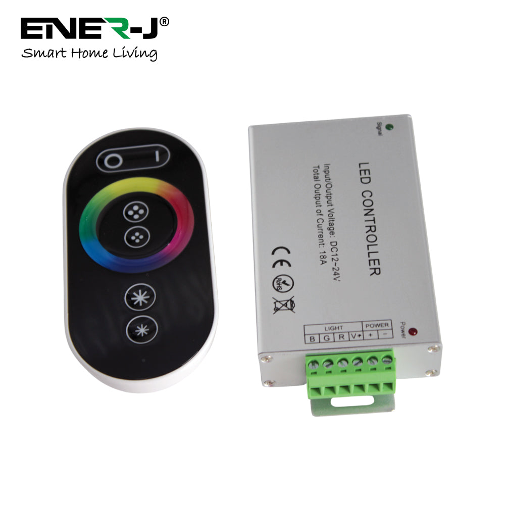 12V/24V RGB Touch RF Controller for RGB LED Strips