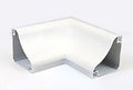 Corner connector for T650/T653 1 meter and 2 meters Gypsum Led Cove light, White
