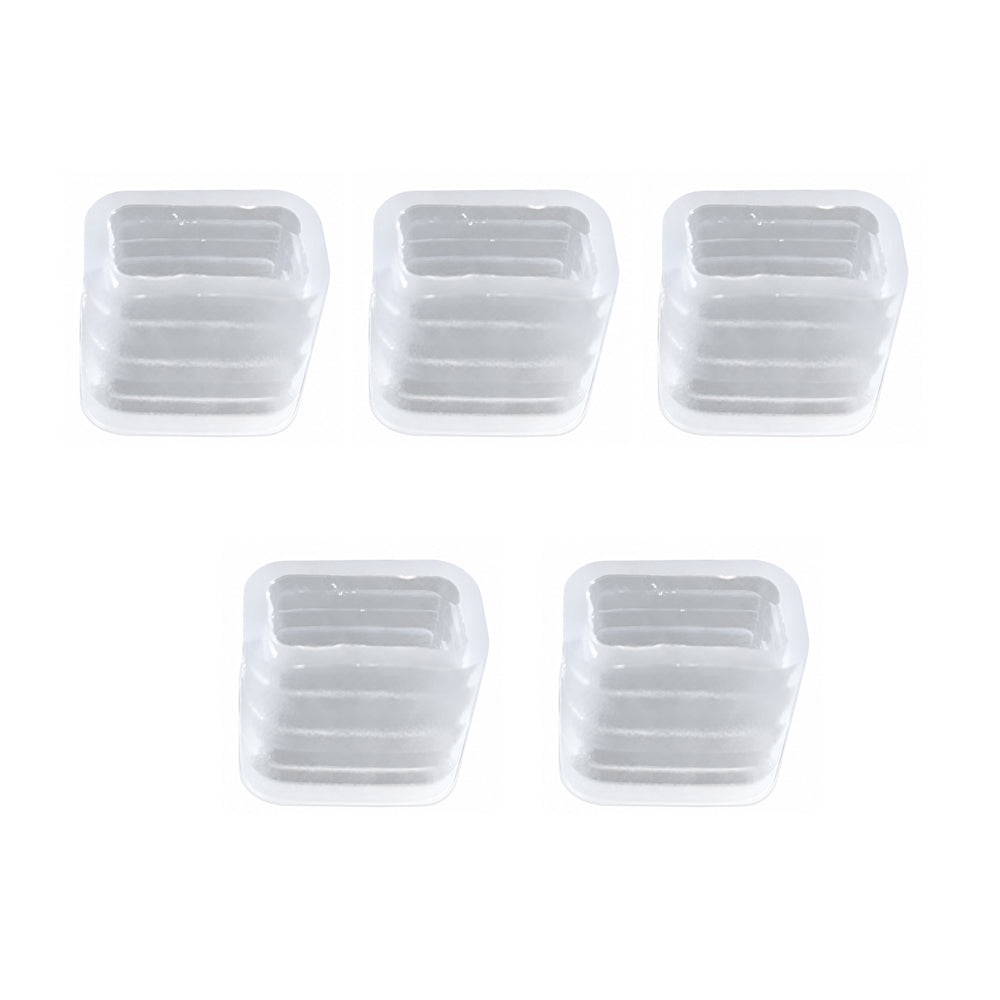 Silicone End Caps (5pcs Set) for FCOB Rope Lights