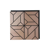 EchoGrid Acoustic Wall Panel -  PET + MDF Size: 610 x 610 x 17 mm (Pack of 4)