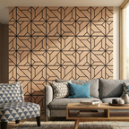 Britwall Acoustic Wall Panel EchoGrid PET + MDF Pack of 4 – EchoGrid
