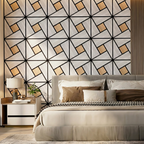 Acoustic Wall Panels PET MDF Pack of 4 – Geometric