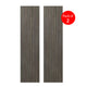 Linear Acoustic Wall Panel -  PET + MDF, Warm Brown Wood Grain Size: 2400*600*21mm (Pack of 2)