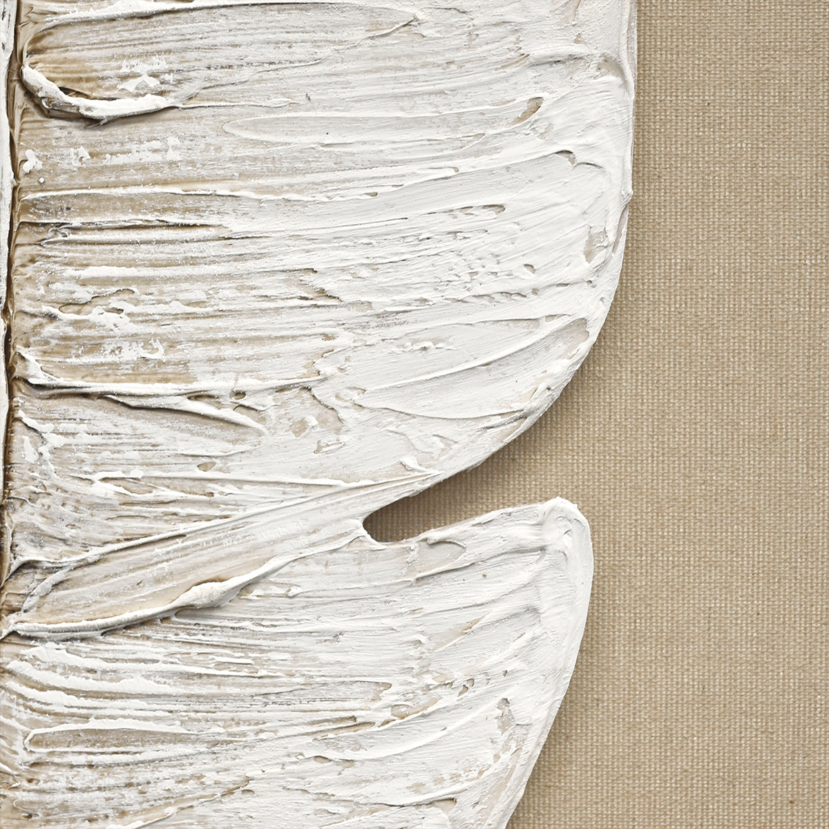 Britwall LED Wall Art White Leaf Illuminated Canvas 50x100cm with UK Plug & ON Off Switch