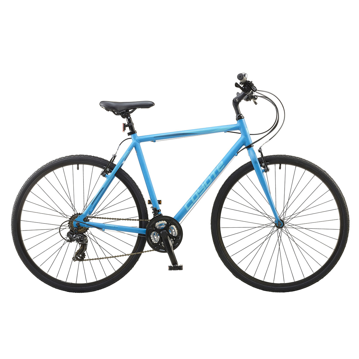 Ener-J Coyote Absolute AX Gent 21.5X700 Bike, 21-Speed Shimano Gears, Lightweight Aluminium Frame