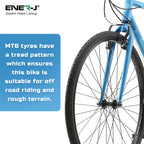 Ener-J Coyote Absolute AX Gent 21.5X700 Bike, 21-Speed Shimano Gears, Lightweight Aluminium Frame