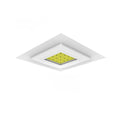 100W Premium Canopy Lights with 140 Lm/W & Dimmable Lifud Driver, Size 325x325mm, IP65 & IK08, Includes Recessed Mounting Kit & Surface Bracket installation, 5700K, 5 Years warranty