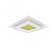 100W Premium Canopy Lights with 140 Lm/W & Dimmable Lifud Driver, Size 325x325mm, IP65 & IK08, Includes Recessed Mounting Kit & Surface Bracket installation, 5700K, 5 Years warranty