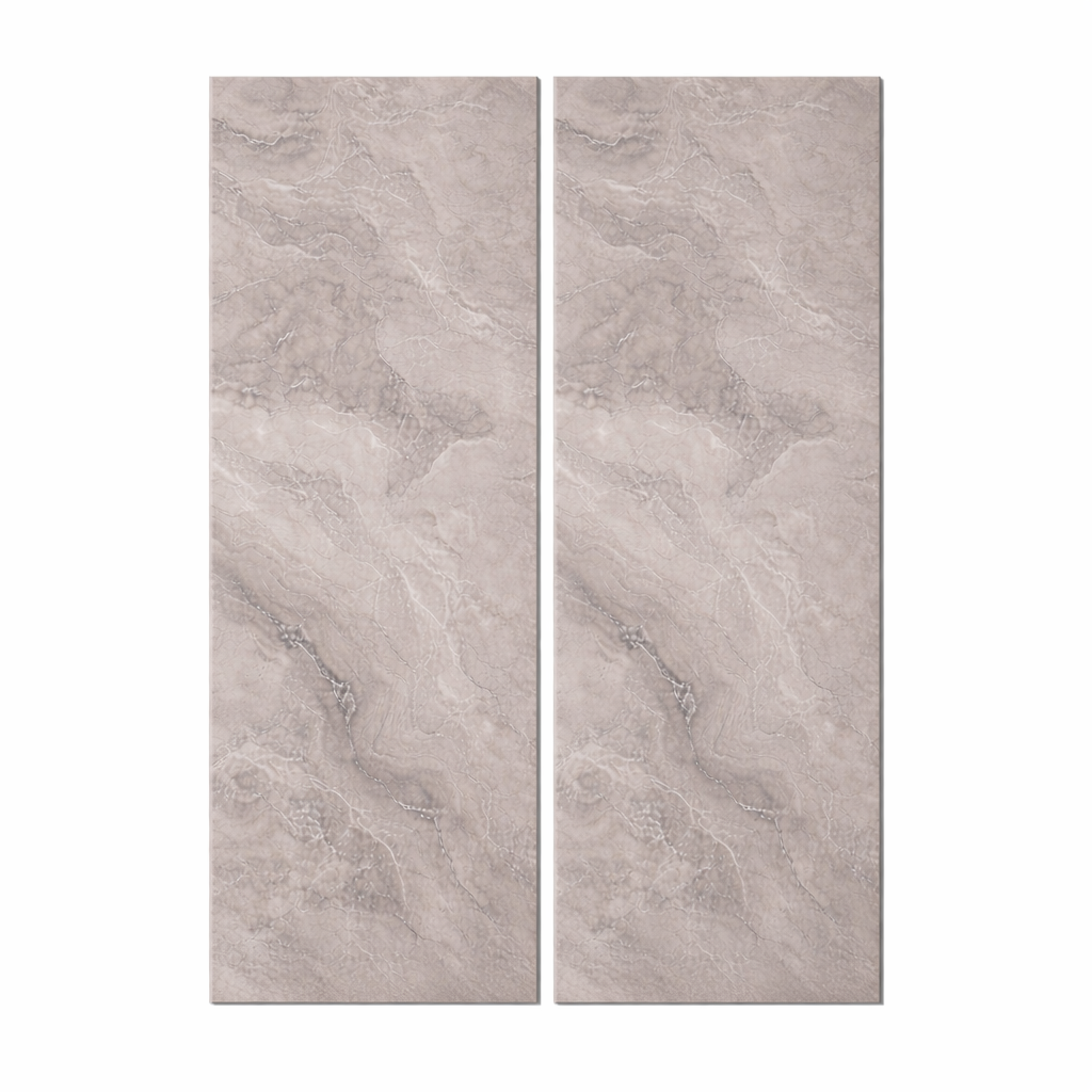 Britwall Marble Grey High Gloss SPC Wall Panel 1220×2440×4mm Pack of 2 – Luxurious High–Gloss‚ Marble Gray Design