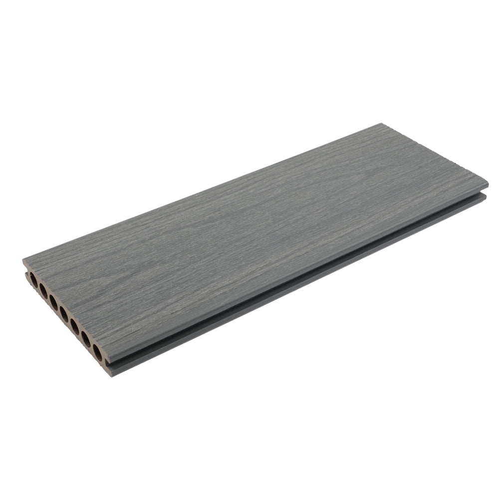Britwall 3D Embossed Composite Decking Light Grey 4000 x 148 x 21 mm Slip Resistant Outdoor Deck Board