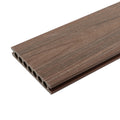 Britwall 3D Embossed Composite Decking Dark Coffee 4000 x 148 x 21 mm Slip Resistant Outdoor Deck Board