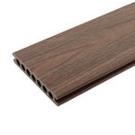 Britwall 3D Embossed Composite Decking Dark Coffee 4000 x 148 x 21 mm Slip Resistant Outdoor Deck Board