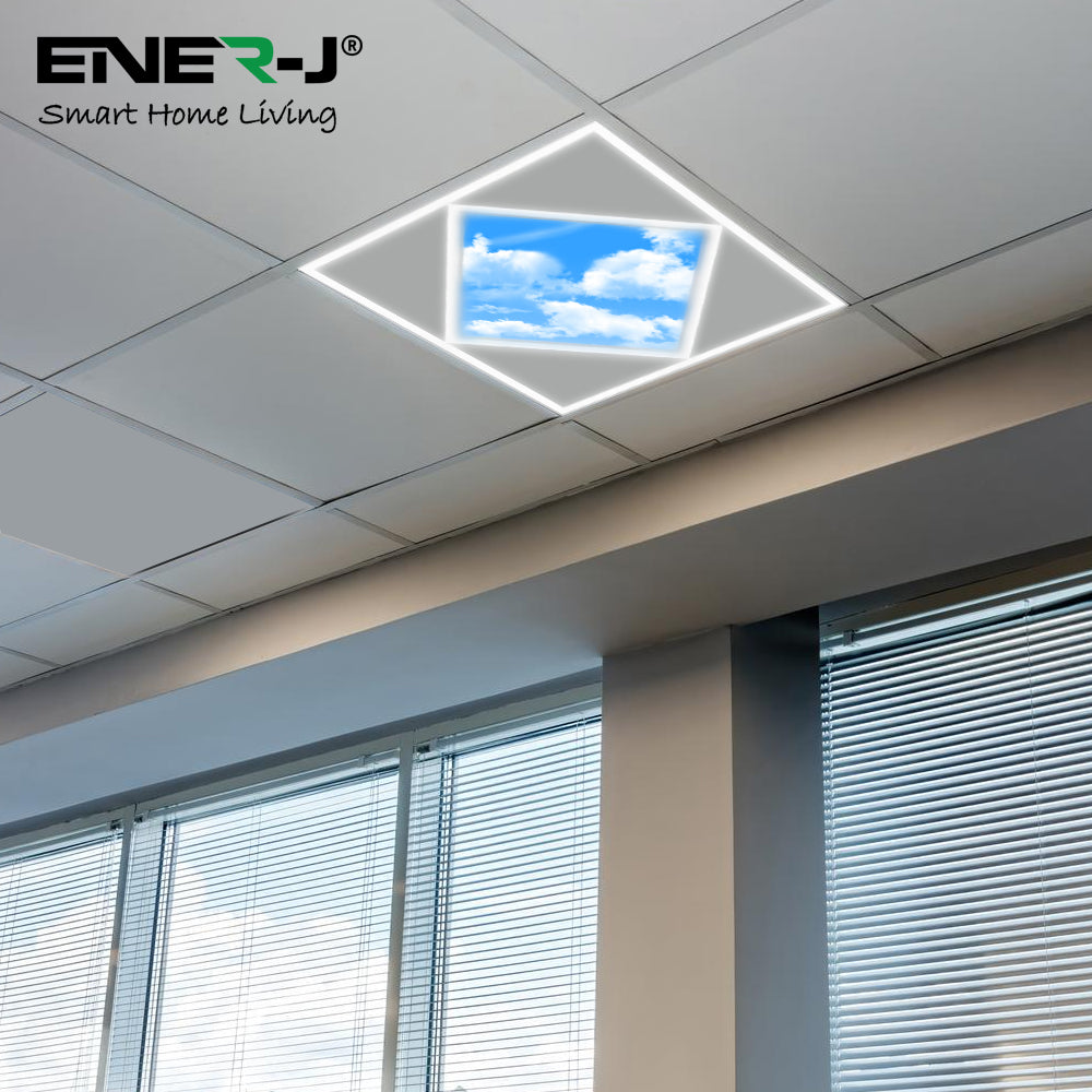 60x60cm Diamond Sky & Cloud Ceiling LED Panel Light - 70W, Cool White  | Single pack - 6500K