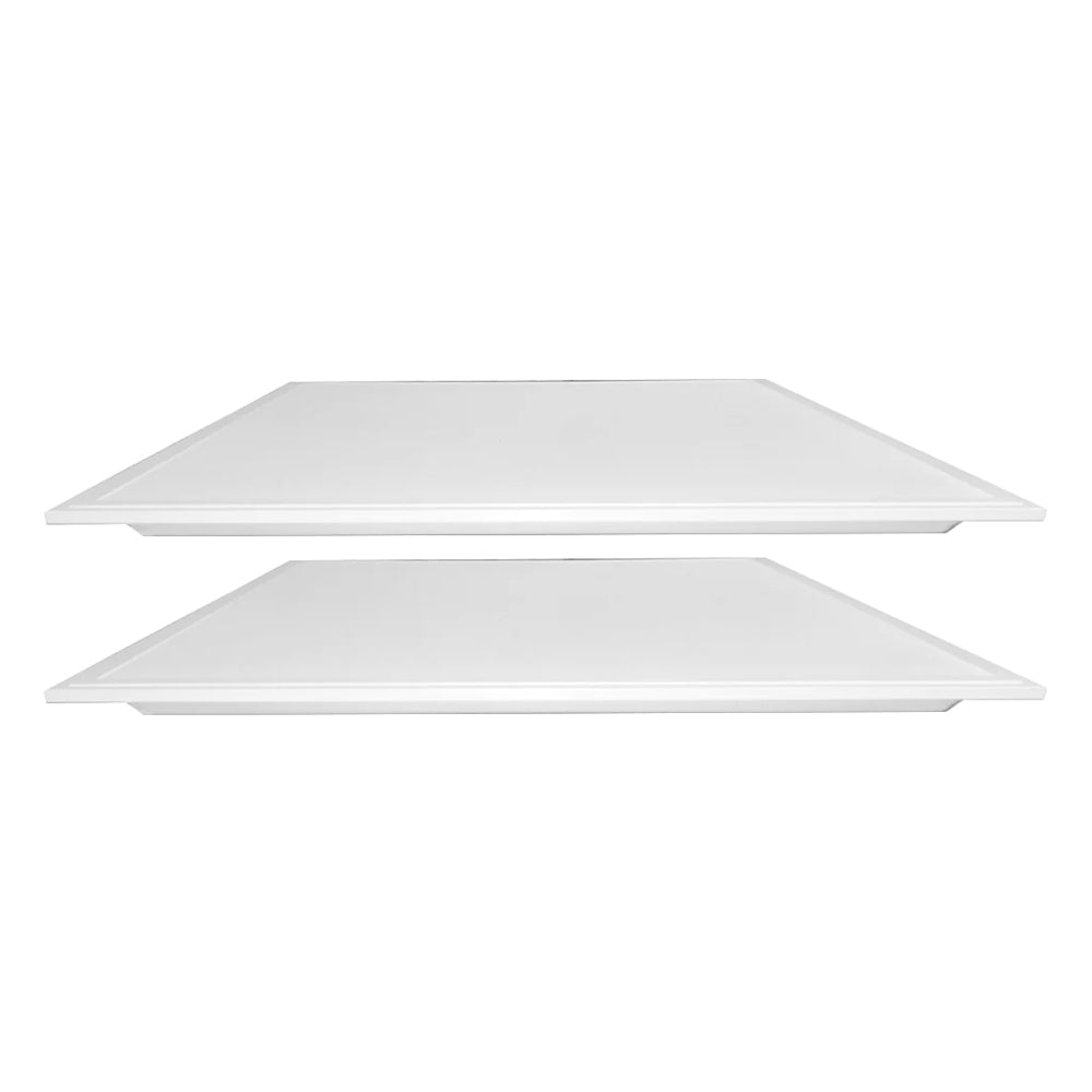 Pack of 2 LED Panel Ceiling Lamp 6000k,120x60 for Living Room, Bedroom, Kitchen, Balcony Hallway, 2 Years Warranty