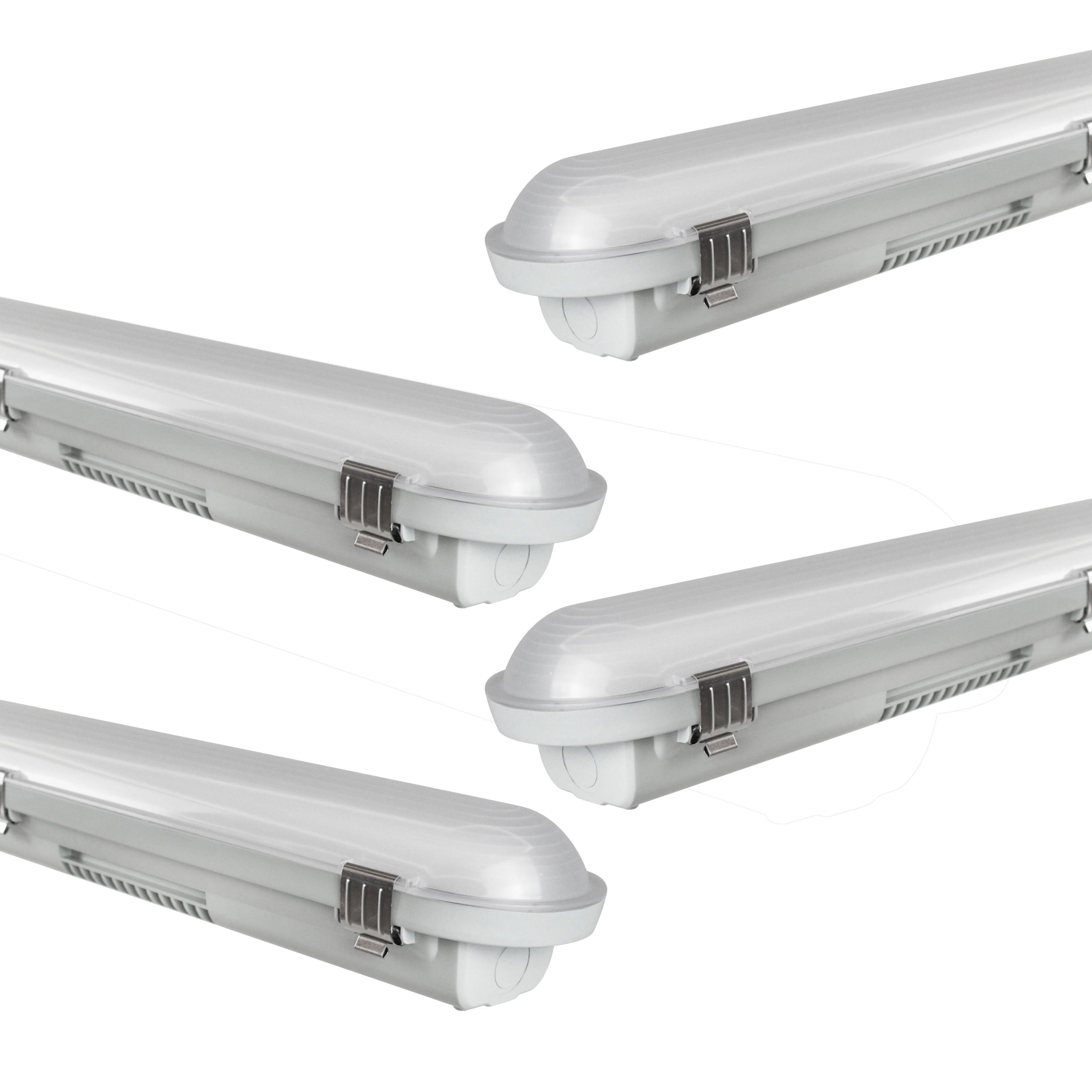 LED Non Corrosive IP65 Batten Fitting Light 150cms 50W 4000K, 6000 Lumens Ultra Bright, Up to 20000 Hours of Operation, Instant Start