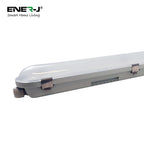 Power Selectable & CCT Selectable Non Corrosive Waterproof LED Fitting, 1.5m, 50W, 120 Lumens per Watt | Single pack