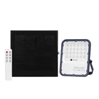 50W LED Floodlight Outdoor with Solar Panel, IP65 Waterproof, 1100 Lumens, Wall Light Work Lighting for Garage, Garden, Warehouse etc