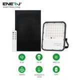 150W LED Floodlights with Solar Panels, 15W Solar Panel, 15AH Battery, 1800 lumens