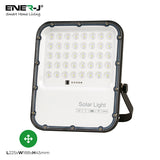 150W LED Floodlights with Solar Panels, 15W Solar Panel, 15AH Battery, 1800 lumens