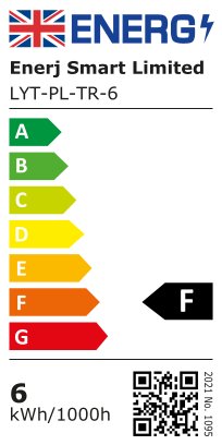 6W Recessed Round LED Mini Panel Downlight, 120mm Diameter, 105mm Hole Size, 2 Years Warranty, 20000 Hours Long life | Pack of 4 - 3000K