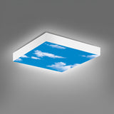 6 unit set of 40W SKY LED Ceiling Panels 60x60cms with 6 x Foldable Screwless Mounting Frame Kit