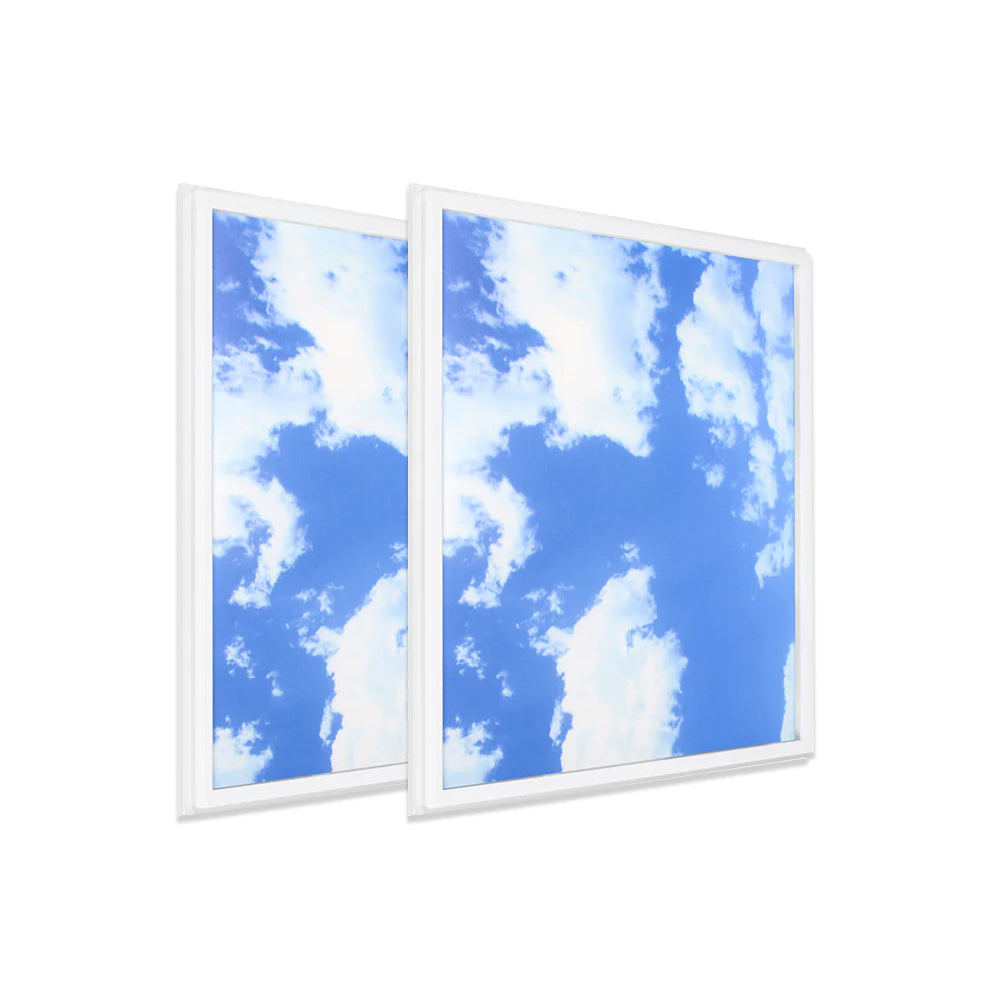 SKY Cloud 2D with Borderline LED Backlit Panel, 60x60cms, 40W, 2pcs pack
