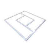 600x600mm LED Panel Light with PD Design - 40W, Cool White (6500K), Frame Border Edge Lights(Pack of 2)