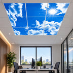 Blue Sky & Sunlight LED Panel Set 9 Pack 60 x 60cm 40W LED Panels