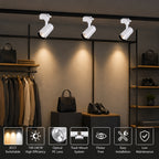 Ener-J 30W CCT Switchable Track Light White Housing